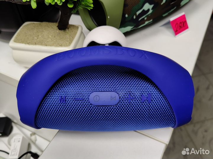 Колонка портативная Boombox mini синий