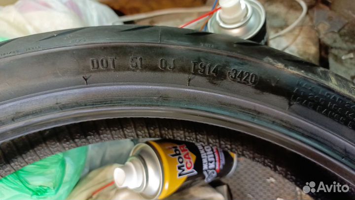 Мотошина 120 70 18