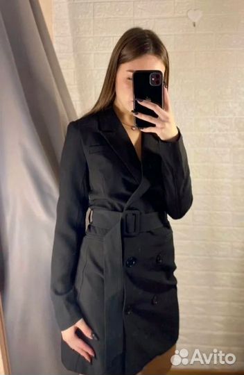 Платье пиджак 44