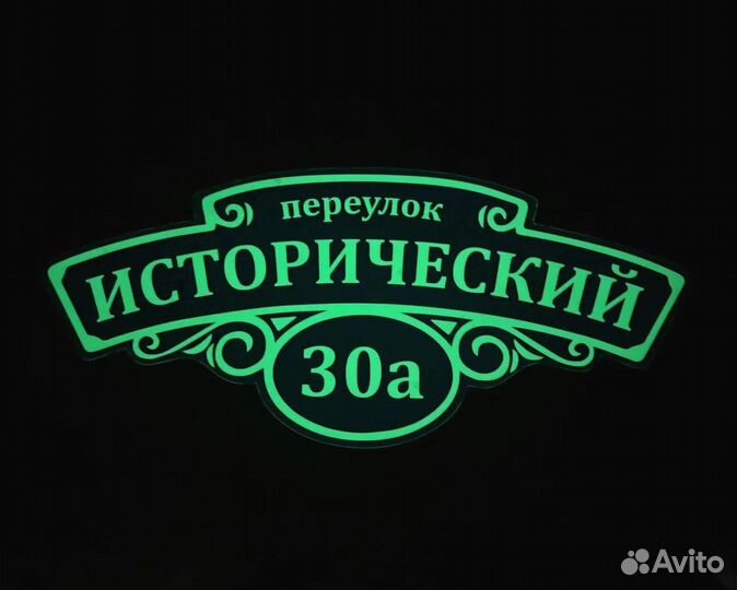 Таблички / вывески с адресом