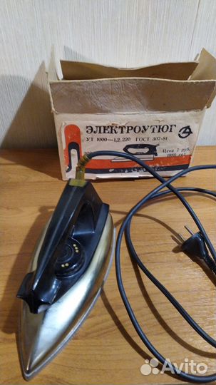 Утюг электрический СССР
