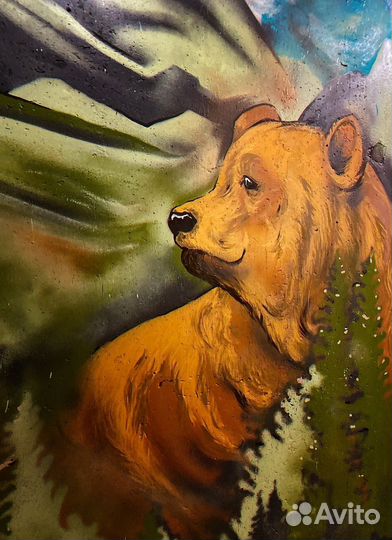 Роспись стен и авто, граффити