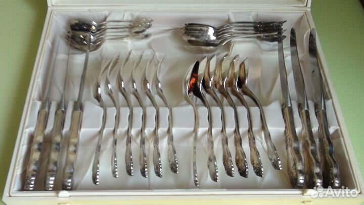 Столовые приборы СССР. Серебряная Роза