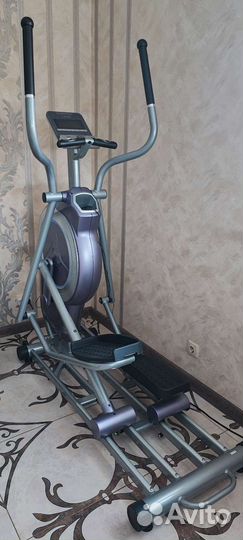 Эллиптический тренажер Oxygen EX-56 HRC, серый