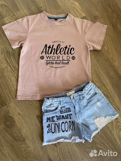 Вещи на девочку пакетом, 128 р