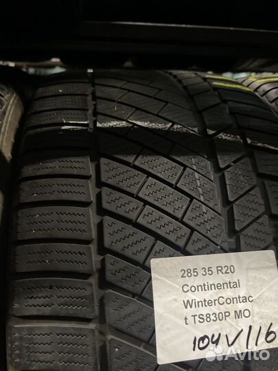 Continental ContiWinterContact TS 830 P 285/35 R20 104V