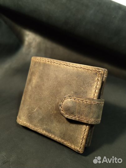 Портмоне мужское натуральная кожа ручная работа