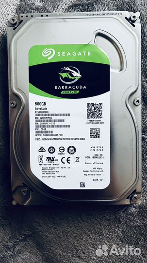 Жесткий диск 500 гб