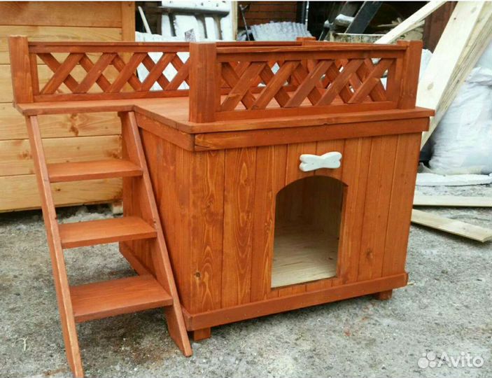 Будка для собак для больших и маленьких