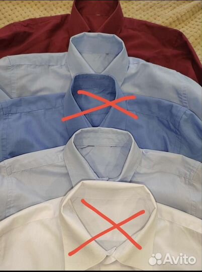 Рубашки для мальчика рост-134-140