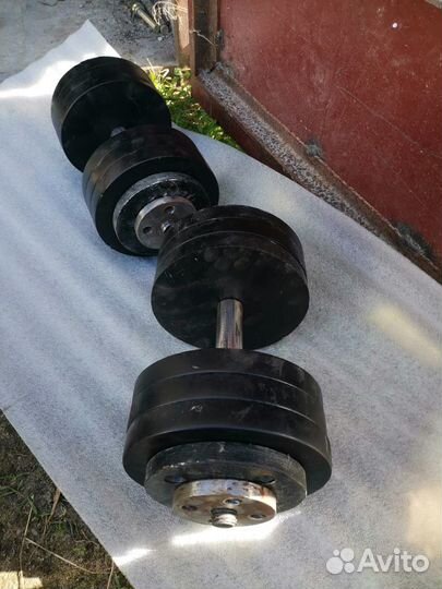 Гантели разборные по 20.30. 40. 50кг