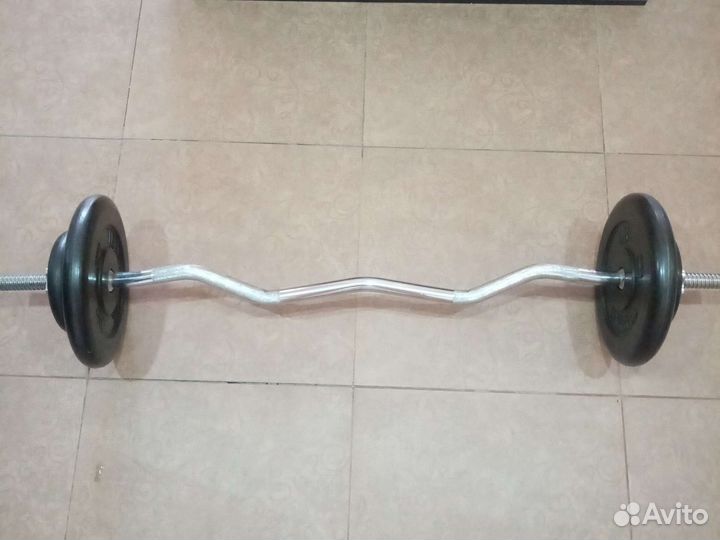 Гриф штанга + блины