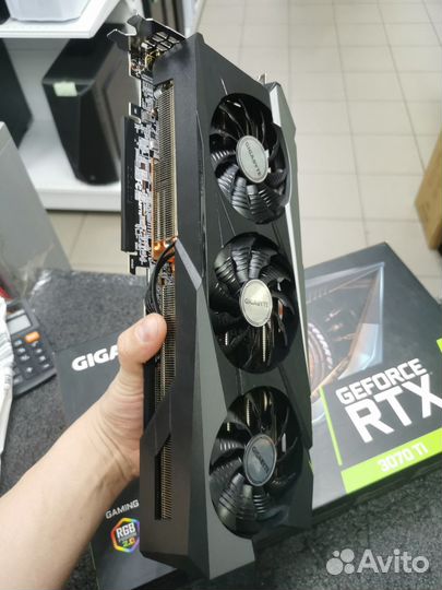 Видеокарта gigabyte GeForce RTX 3070 Ti gaming OC