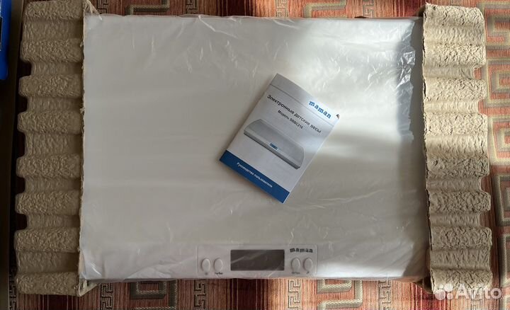 Детские электронные весы maman как новые