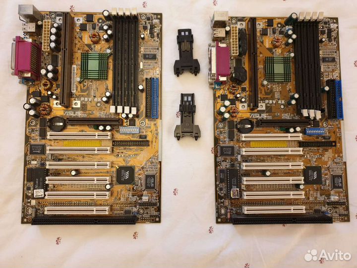 Старые материнские платы и комплектующие