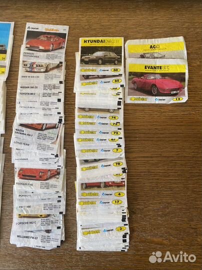 Коллекция вкладышей Bombibom