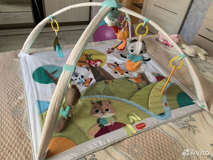 Развивающий коврик tiny love сказочный лес