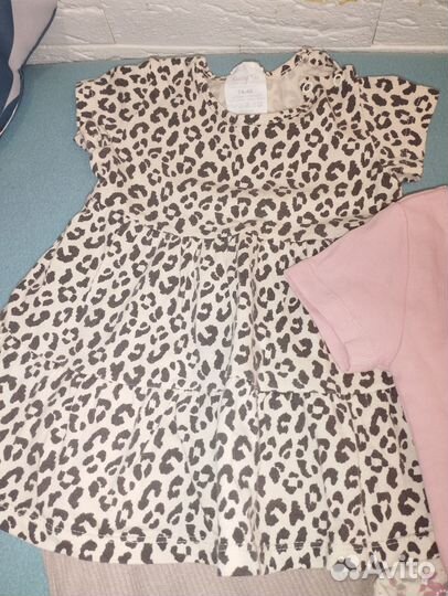 Вещи пакетом на девочку 9-12 мес