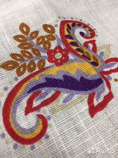 Покрывало/скатерть из льна от дизайнера