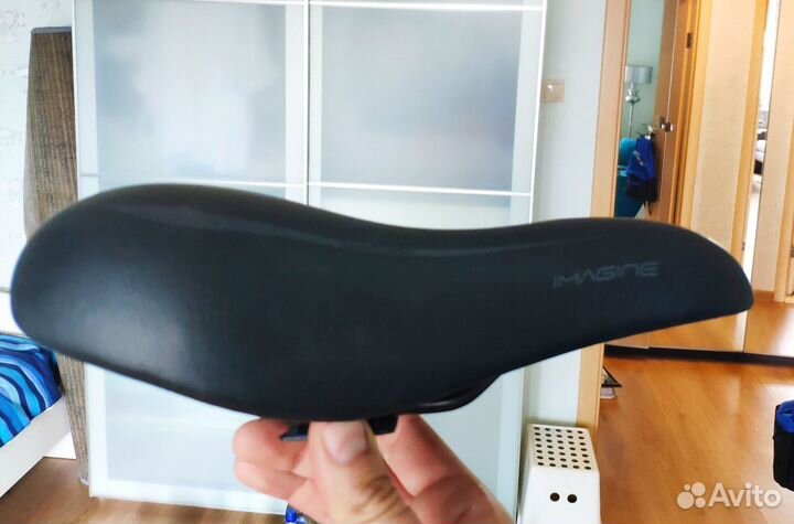 Седло для велосипеда мягкое