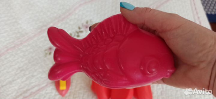 Детские игрушки СССР советские утюг кораблик рыбка