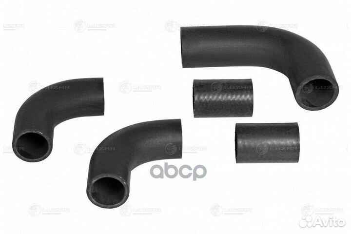 Кмпл патрубков охл. для а/м газ 3110 Волга (406