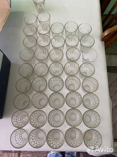 Стаканы граненые