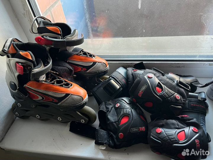 Ролики детские с защитой