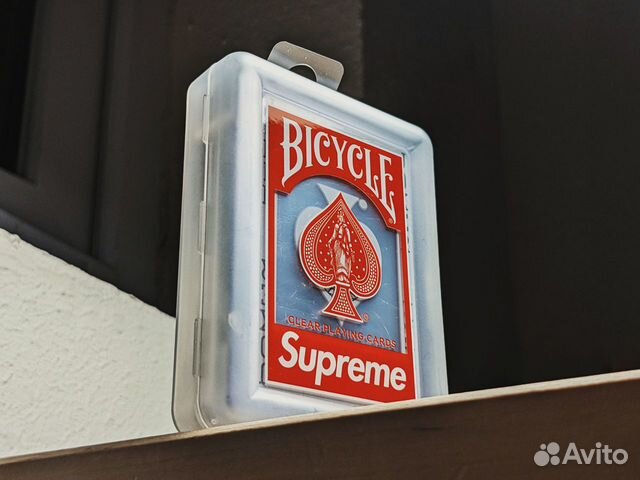 Игральные карты для покера Supreme x Bicycle объявление продам