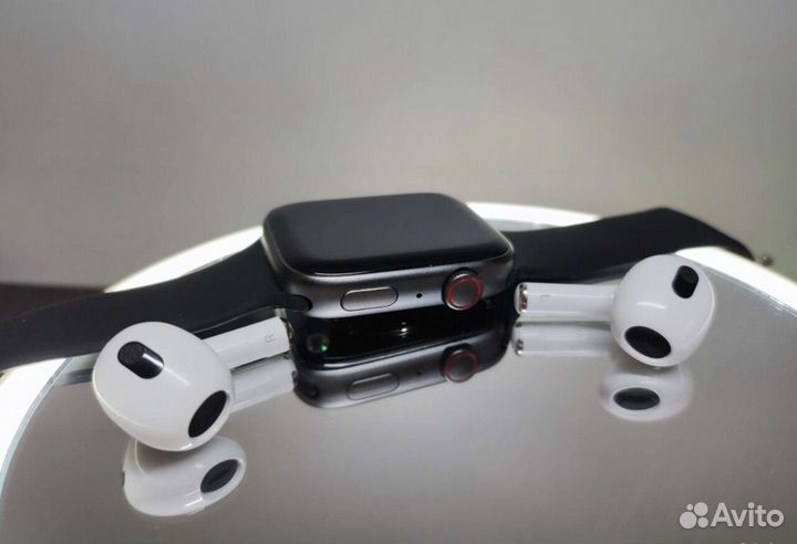 Apple airpods 3+Apple watch 8+чехол