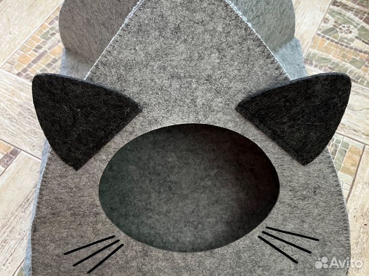 Домик для кошки кота кошачий войлок