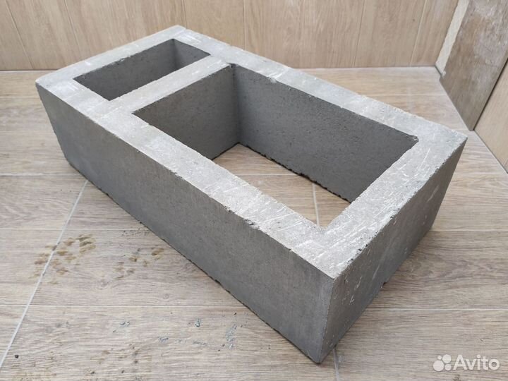 Вентиляционный блок (390x190x188) двухпустотный