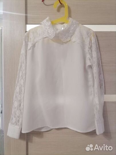 Школьные блузки р 128-134