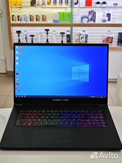 Ноутбук HyperPC Play Ryzen 9/ RTX 3070. Гарантия