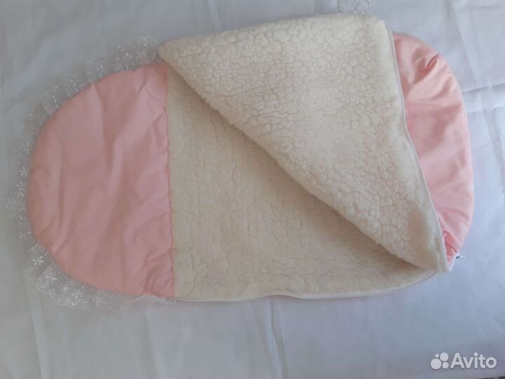 Конверт на выписку зимний для девочки