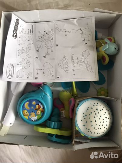 Мобиль ночник Smoby Cotoons