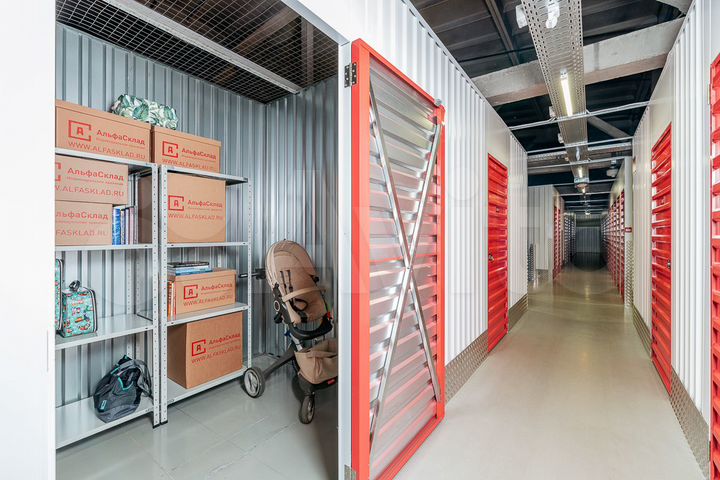 Теплый склад кладовка на 1 этаже 4 м²