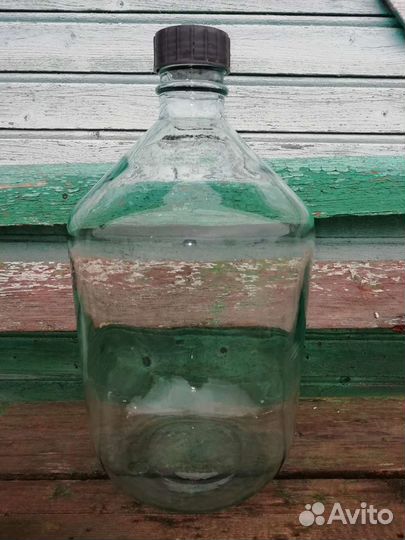 Бутыли стеклянные для приготовления вина, из СССР