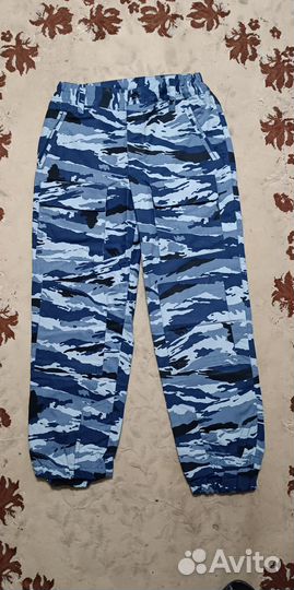 Военная форма, синий камыш