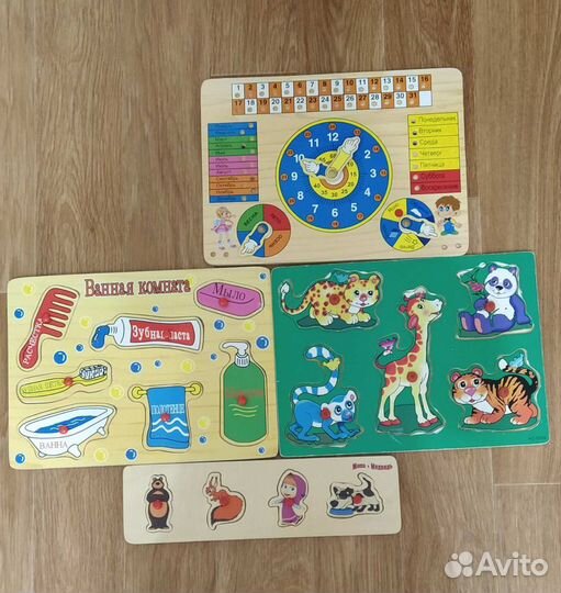 Набор развивающих паззлов