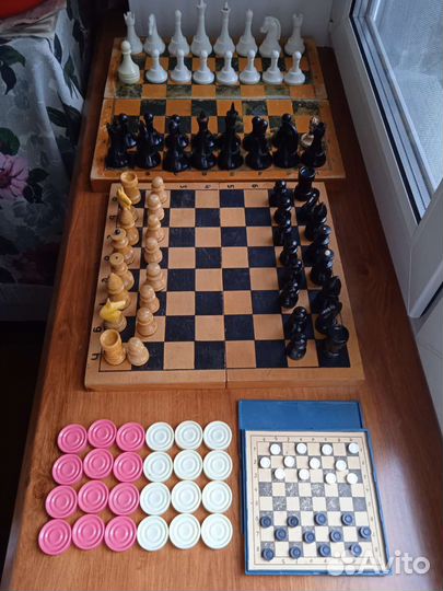 Шахматы шашки магнитные родом из СССР