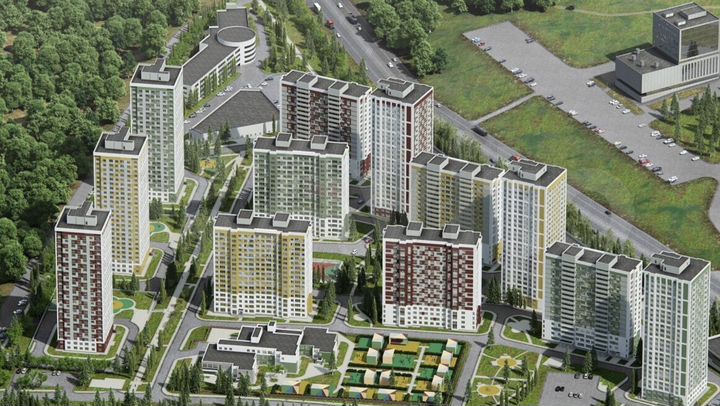 1-к. квартира, 41 м², 22/25 эт.