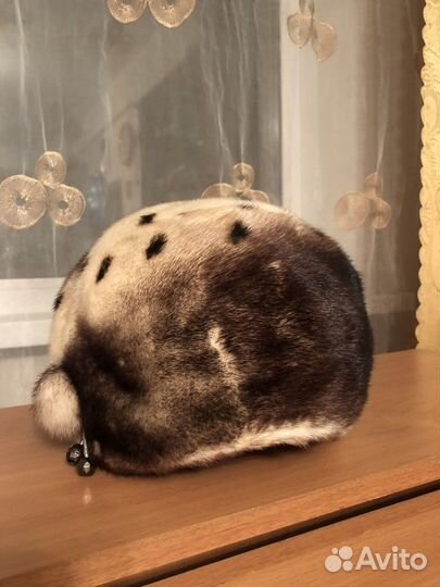 Шапка норковая женская