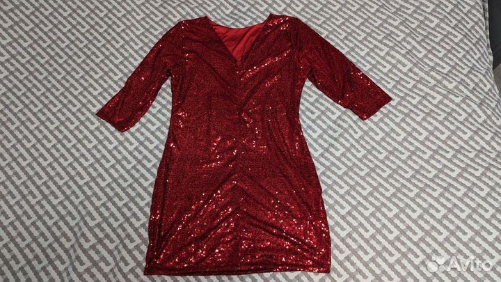 Красное платье 48 50