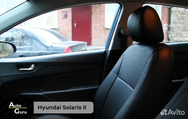 Чехлы на Hyundai Solaris 2