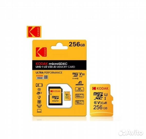Kodak карта памяти 256 gb