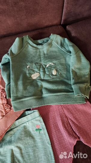 Пакет одежда на девочку 74р