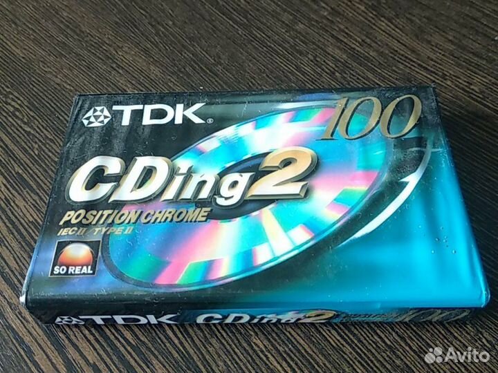Аудиокассета TDK CDing2 100