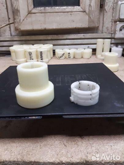 Капролоновая втулка рейки Веста увеличенная