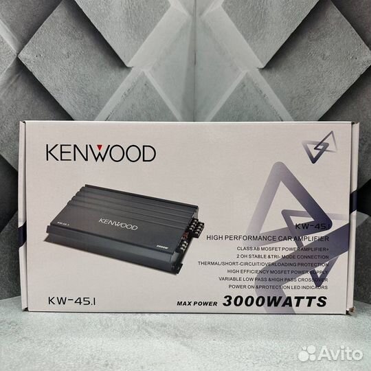 Автомобильный усилитель kenwood